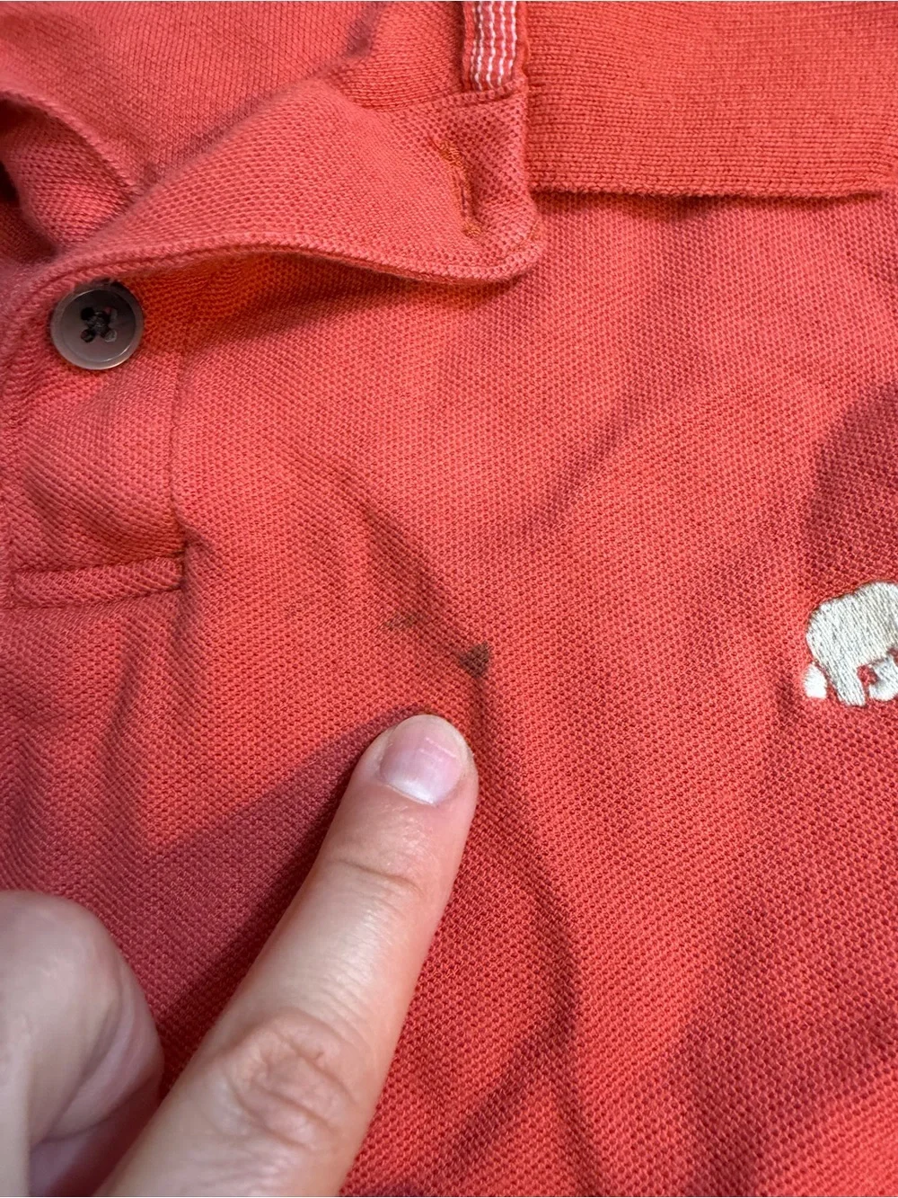 Banana Republic Coral Polo Shirt